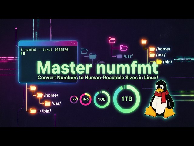 Master numfmt – Convert Numbers to Human Readable Sizes in Linux!