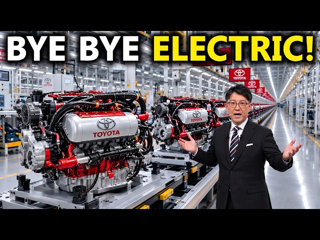 Japan's Toyota  DROP A BOMBSHELL New Engine Will Destroy the Entire Electric Vehicle Industry!