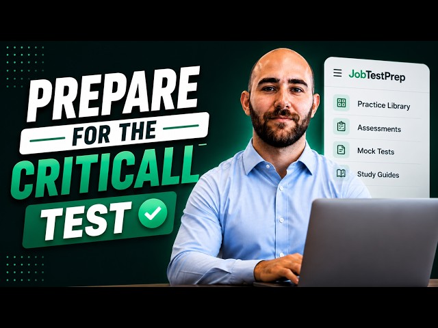 Prepare for the CritiCall Test | JobTestPrep PrepPack Overview