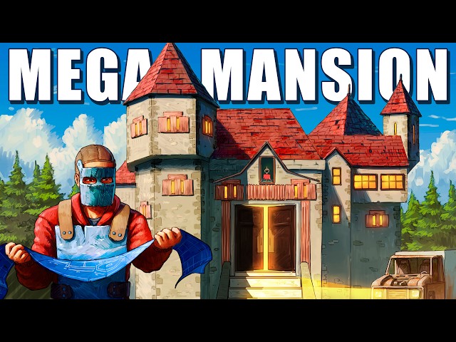 I Built The MOST Unraidable Mansion In RUST!