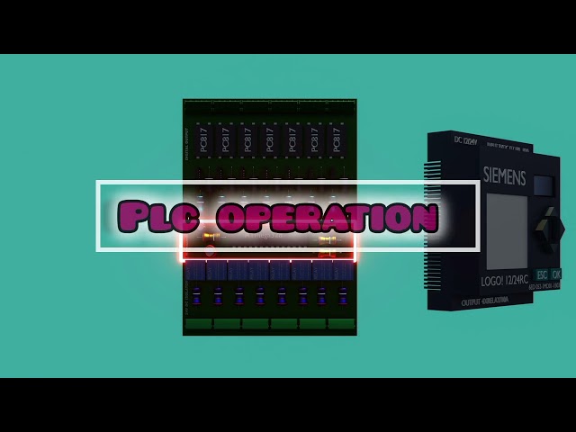 How PLC works-programmable logic controllers (3d animation)