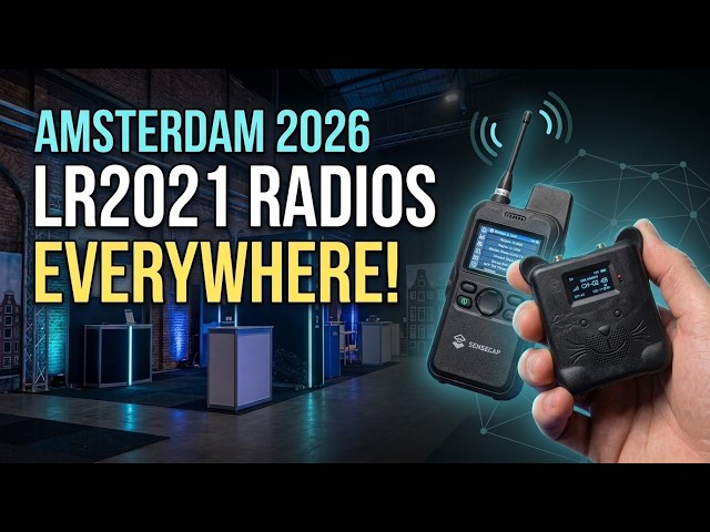 New Meshtastic and LoRa Hardware at The Things Conference 2026