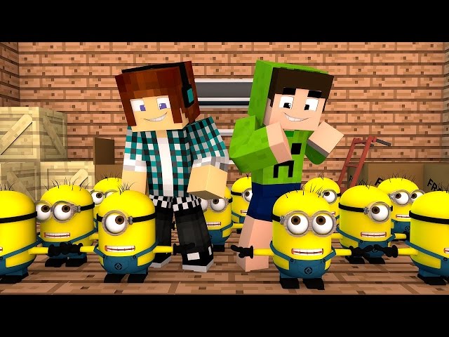 MINECRAFT |   Fabrica dos MINIONS | Aventuras Com Mods | Custom Mod Challenge