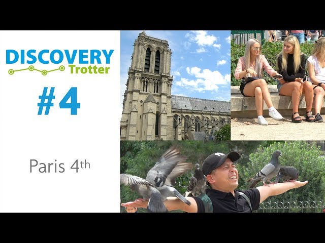 #4 - DISCOVERY TROTTER - Paris 4K - Notre-Dame / Atmosphere, tourism, japan,