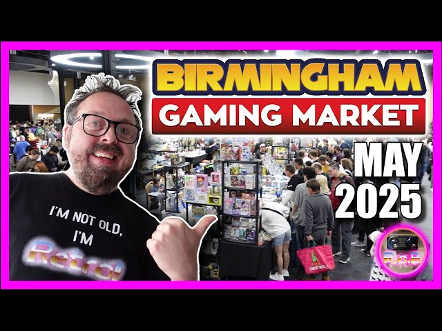 GREAT Day at Birmingham Gaming Market After Two and a Half Years!