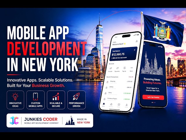 Build Smarter. Scale Faster. Mobile App Development in New York