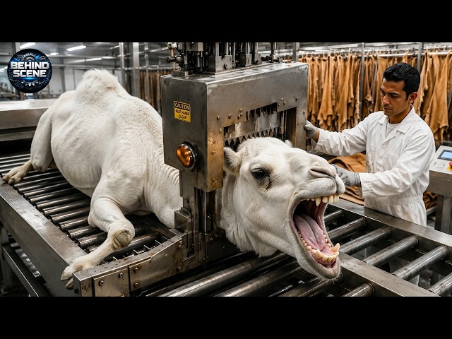 Inside the Giant Camel Wool Factory: How Wool Products are Made (Full Process)