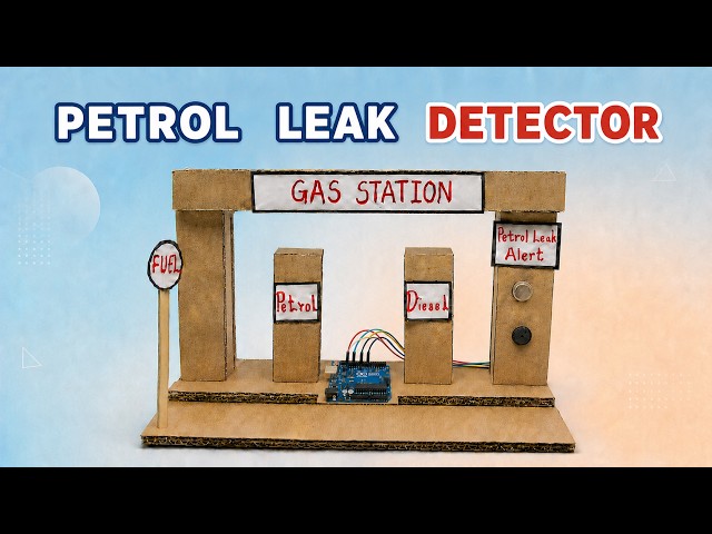 DIY Petrol Leak Detector Using Arduino