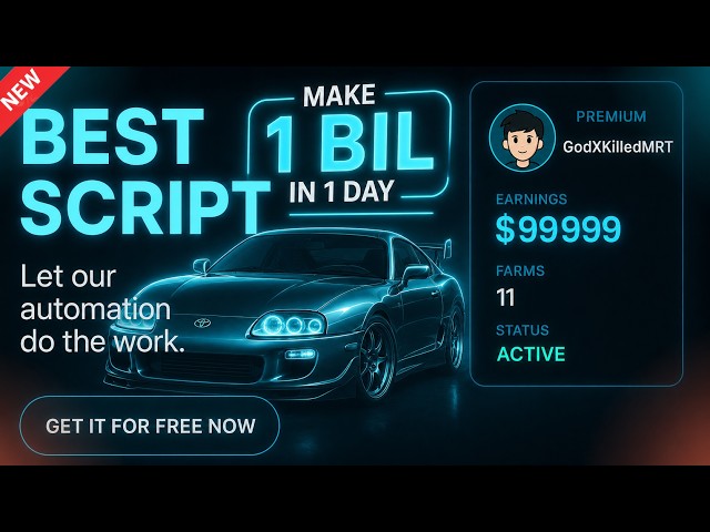 Midnight Racing Tokyo Script (Best script pc + mobile)