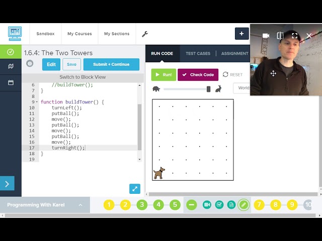 The Two Towers | CodeHS