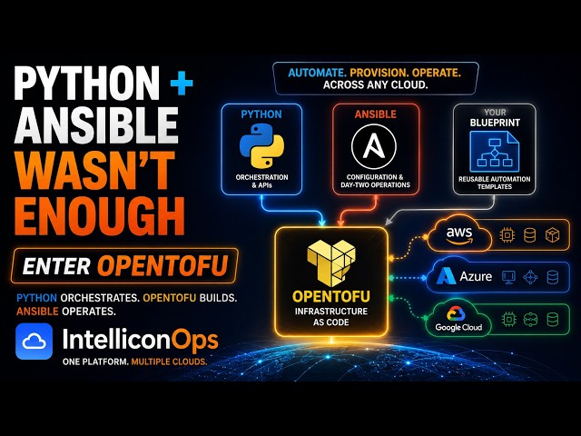 Why I Added OpenTofu to IntelliconOps | Python, Ansible & Infrastructure as Code