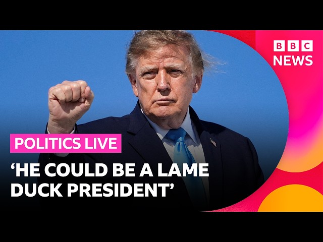 Where will next month’s US midterm elections leave Donald Trump's presidency?  | BBC Politics Live