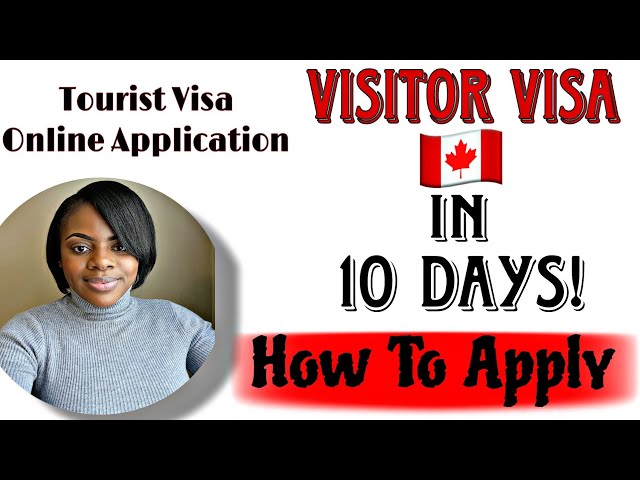How To Apply For Canada 🇨🇦 Visitor Visa 2023 | Step By Step Application Process Granted In 10 Days