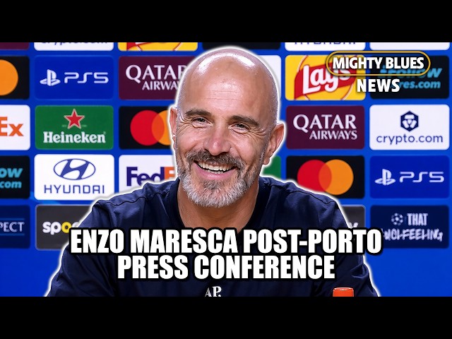Enzo Maresca on Ayyoub Bouaddi, tunnel clash and Donnarumma | Porto 0-2 Manchester City