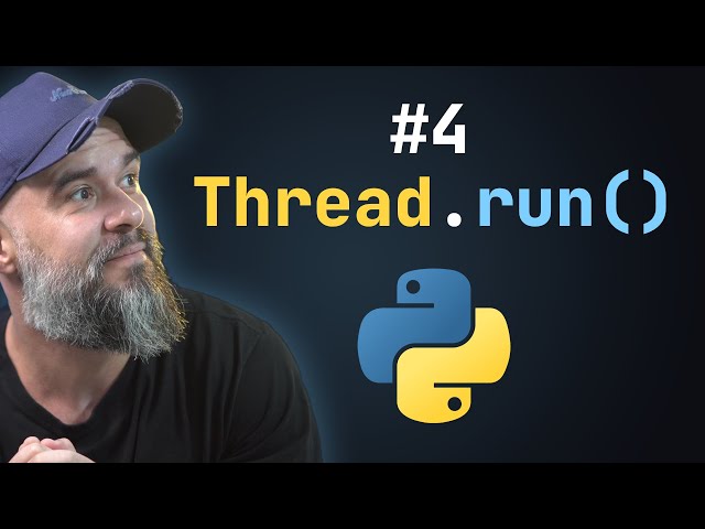 Thread's run method in Python