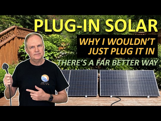 Plug-in Solar - What You Need To Know!