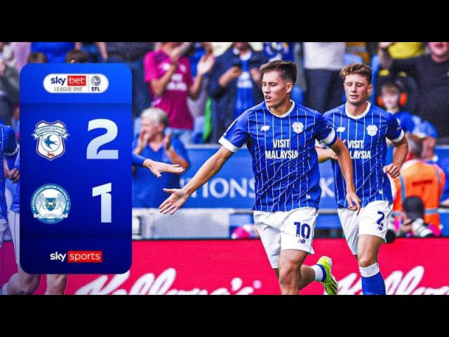 STUNNING Colwill free-kick as Bluebirds fire in opener! 🚀 | Cardiff 2-1 Peterborough | Highlights