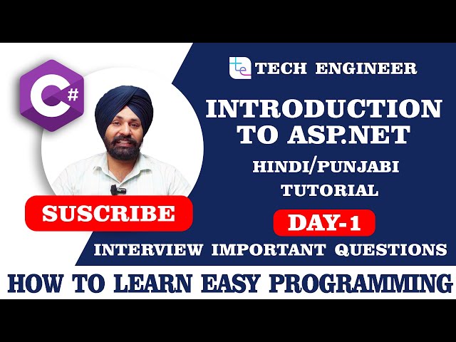 APS.NET Tutorial 2025 Chapter 1 – The Ultimate Beginner Crash Course