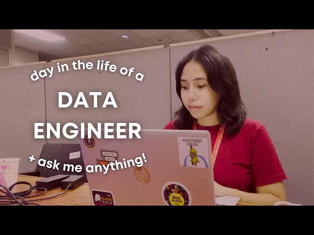 DAY IN THE LIFE + Q&A! | What It’s Like Being a Data Engineer (Complete Timestamps)