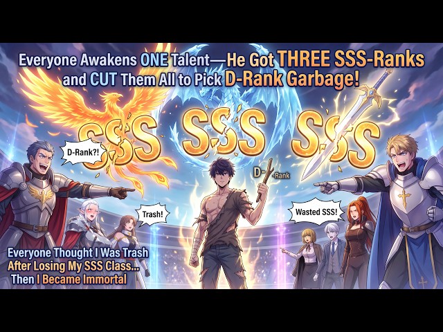 He Awakened THREE SSS God-Tier Talents—Then SEVERED All of Them for Two "Trash" D-Ranks!