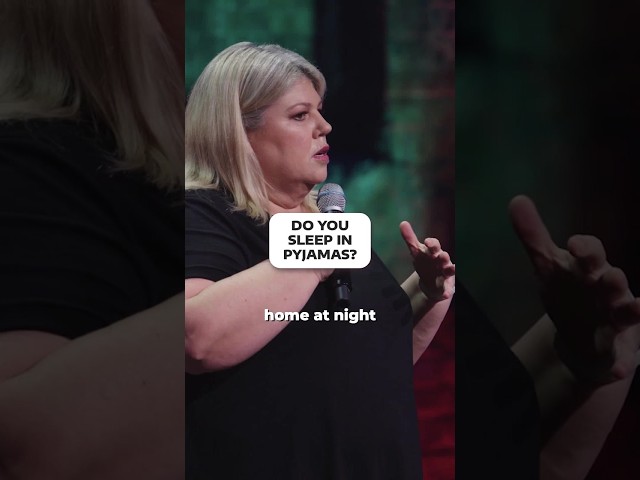 it's confusing when adults sleep in pyjamas #standupcomedy #comedyshorts #urzilacarlson