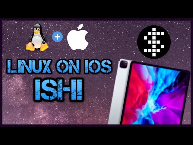 Linux Terminal on iOS - iSH Shell!