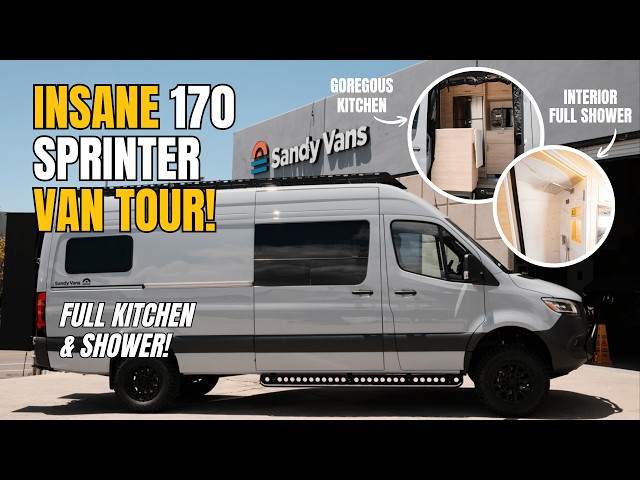 AWD 170 Mercedes Sprinter Van Tour