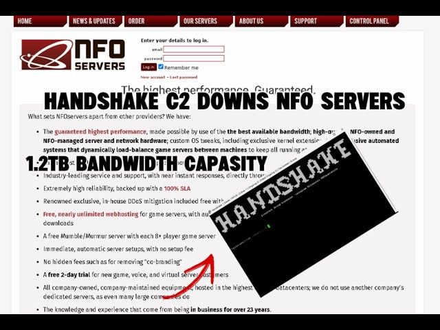 HANDSHAKE NET | DOWNS NFO SERVERS | BEST C2