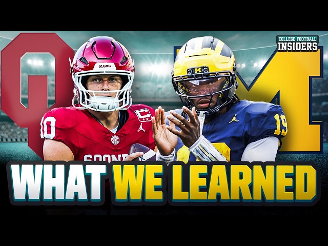 What Michigan’s Win Over Oklahoma Really Means for BOTH Teams | CFB Insiders