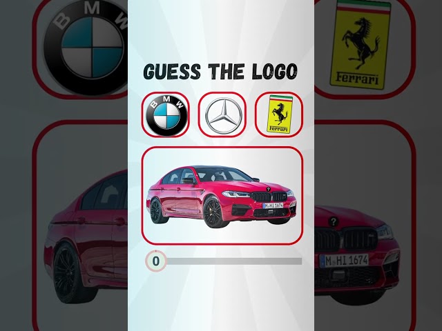 Guess The Car Brand By Car (Famous Cars)