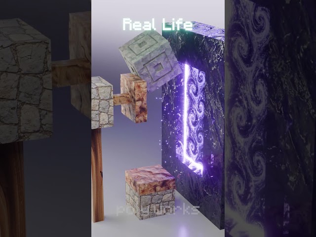Real Life Sandstone❔ | MINECRAFT VS REAL LIFE SIMULATIONS🔥PART - 176