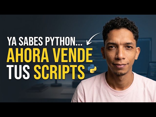 Ya SABES PYTHON, pero... ¿SABES qué CONSTRUIR? Hablemos.