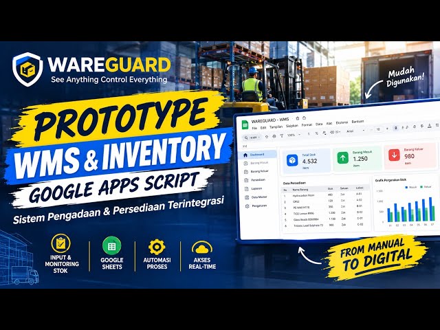 Membuat Web App dengan Apps Script & Spreadsheet | Tutorial Code.gs, HTML, dan Database Pemula