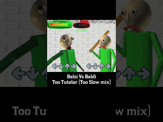 Balsi Vs Baldi (Too tutelar) #ytshorts #baldisbasics