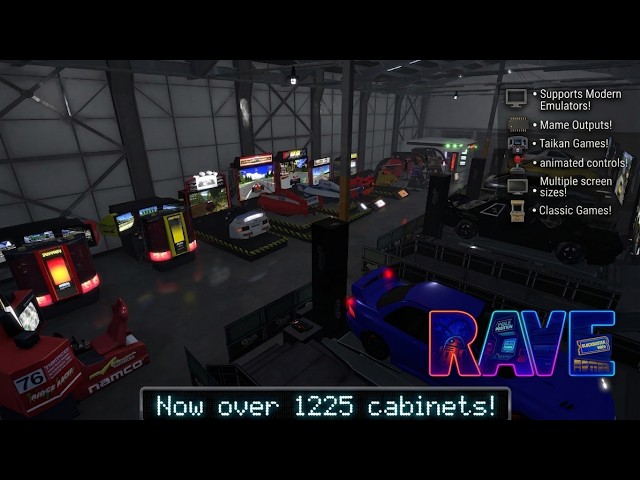 Arcade Lovers Rejoice, The next level of emulation is here!  Rave v0.83 is OUT for FREE!