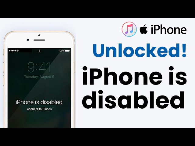 Fix “iPhone is Disabled Connect to iTunes” | Official Apple Restore Guide (All Models)