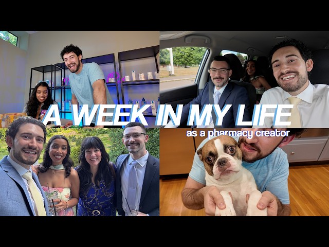 Week in My Life as a Pharmacist Content Creator | Skincare PR & Wedding Vlog