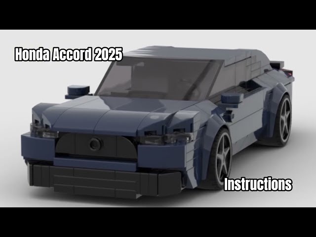 2025 FREE Honda Accord Instructions MOC