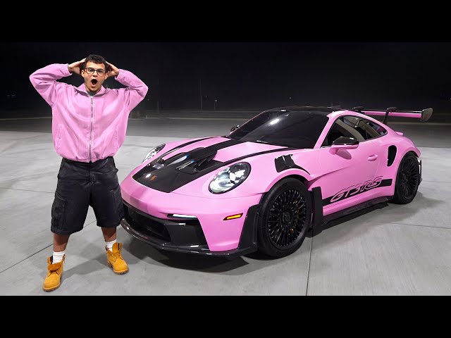 REVEALING MY CUSTOM $500,000 PORSCHE GT3RS!
