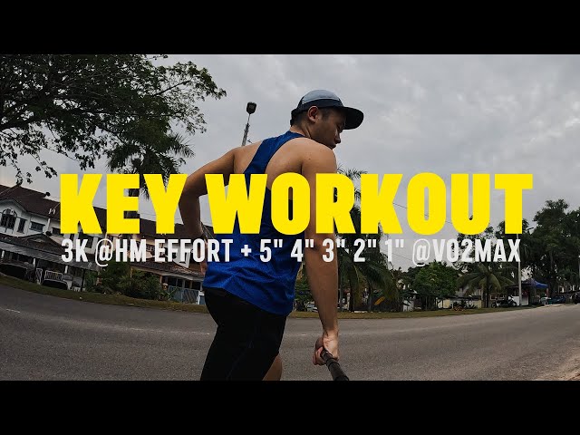 Half Marathon Workout: Race Pace + VO2Max