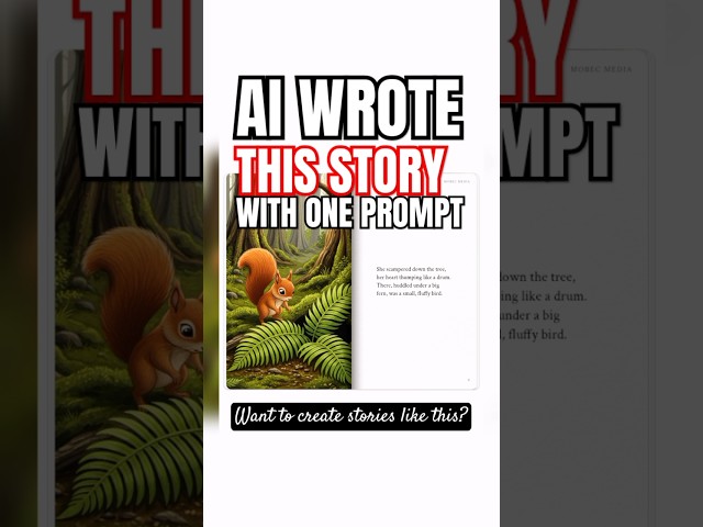 AI wrote this story in SECONDS! Watch how on my channel