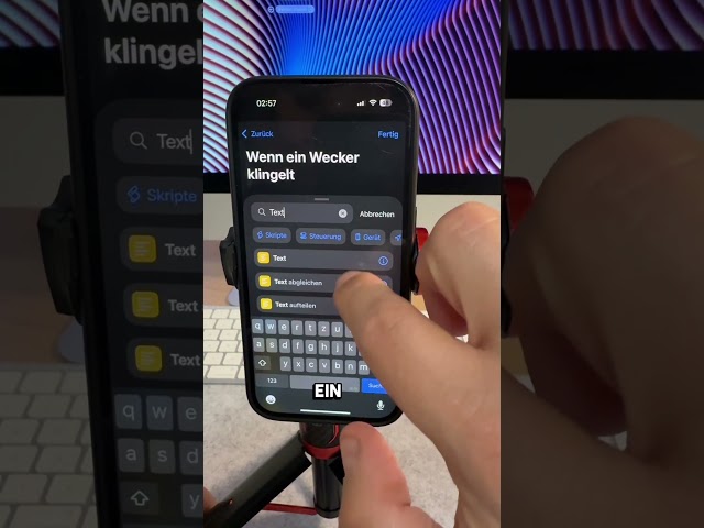⏰ Cooler iPhone-Wecker spricht mit dir – So wirst du wach! #iPhoneTips #WeckerHacks