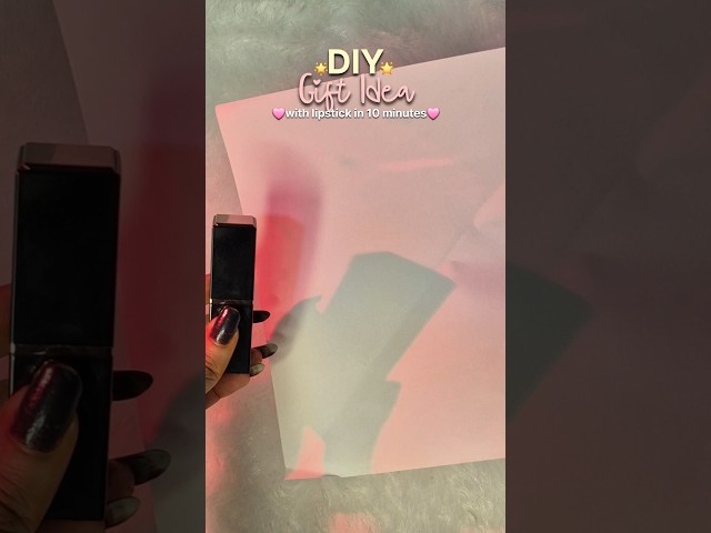 Diy 10 minute gift idea🌟🥰 #shorts