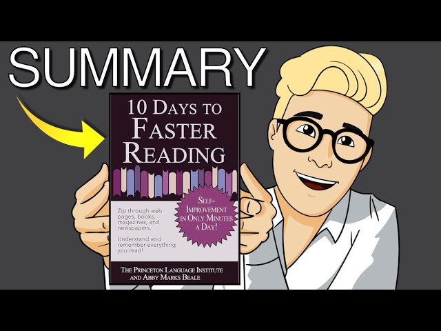 How To Read Anything Faster (3 Tricks): 10 Days To Faster Reading (Book Summary) 📖