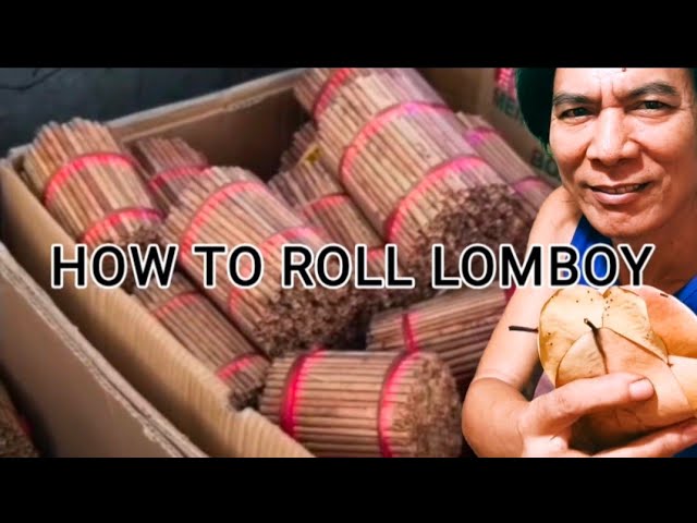 How to roll lomboy/java plum leaf/
