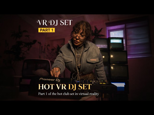 VR DJ SET –KTNWINS - Pink Party Part 1 | Immersive Club Experience in 180°