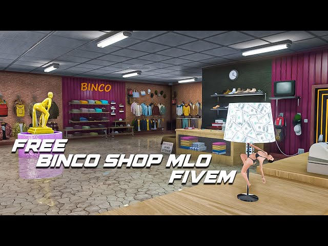 Free Binco Clothing shop Mlo Fivem | Redesigned & Retexured Binco Mlo