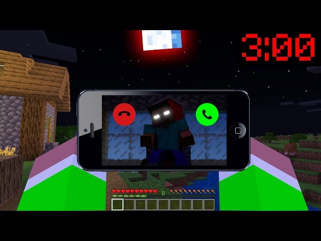 Minecraft PE : DO NOT CALL HEROBRINE at 3:00AM