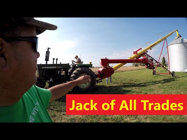 On The Farm! Oliver 1950-T, Auger Setup,  and More