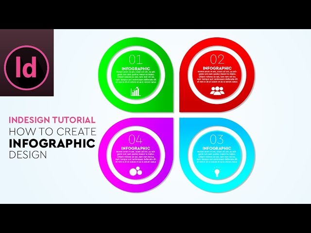 InDesign Tutorial | 3D Graphic Design | Marketing Infographic Design Template